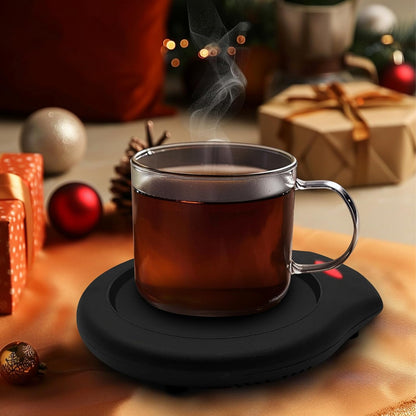 Home&Office Desktop Electric Mug Warmer-Coffee/Tea/Cocoa/Soup-Scented Candles Gift for Winter